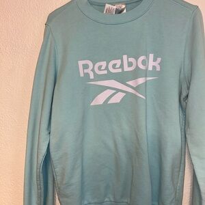 Reebok Aqua Blue Crewneck